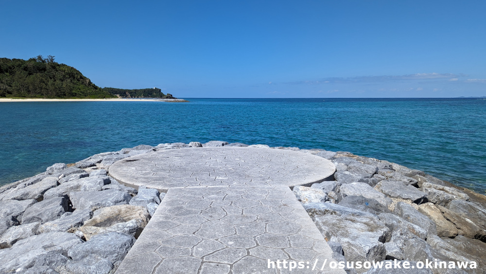 村民の浜の海の透明度