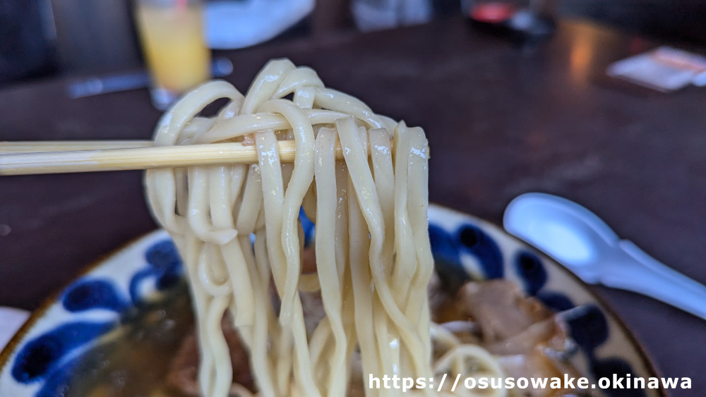 名護市百年古家「大家の郷（うふやーの郷）」うふやーそば全部のせ自家製生麺