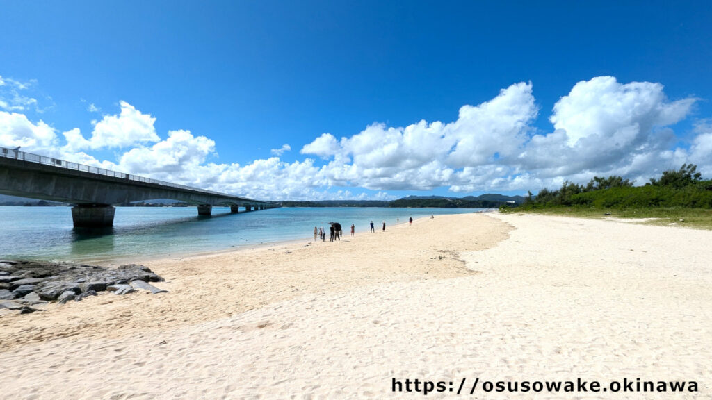 沖縄県古宇利島の古宇利ビーチ