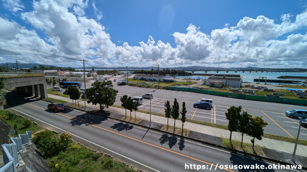 古宇利島の駅ソラハシの第二駐車場